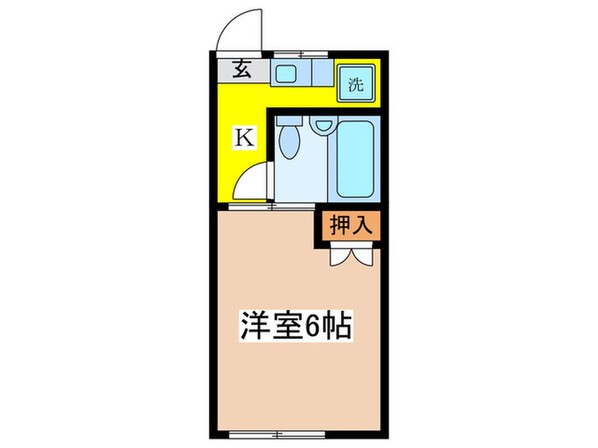 ドミ－ル栄の物件間取画像